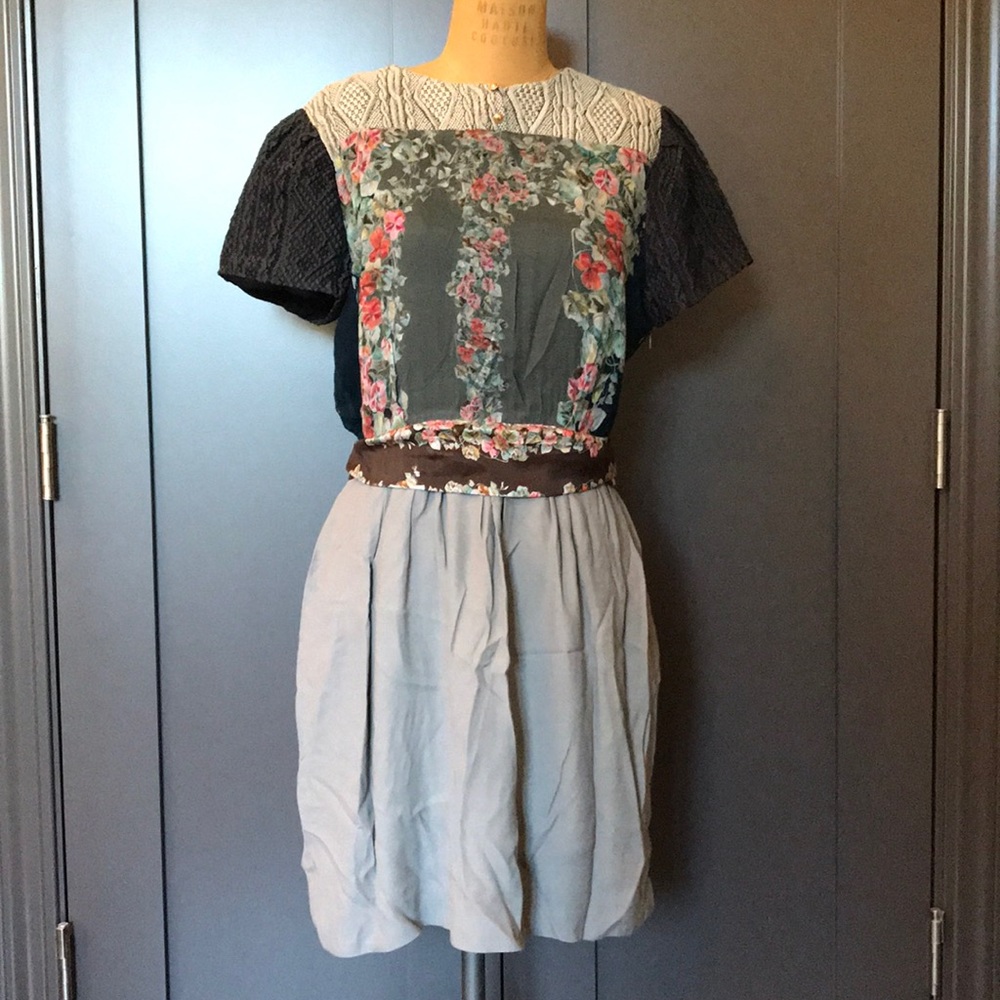 Anthropologie ailanto garden party dress